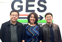 Mayor and Director of Yuhong, China with Poonam Datta CCO - GES