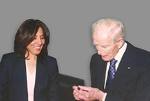 Maersk Mc- Kinney Moller, Founder of A.P. Moller - Maersk Group & Poonam Datta