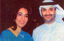 Poonam Datta with Rashed Saud Al Shamsi, of Borouge
