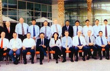 Poonam Datta with Maersk team